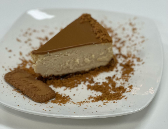 Lotus cheesecake