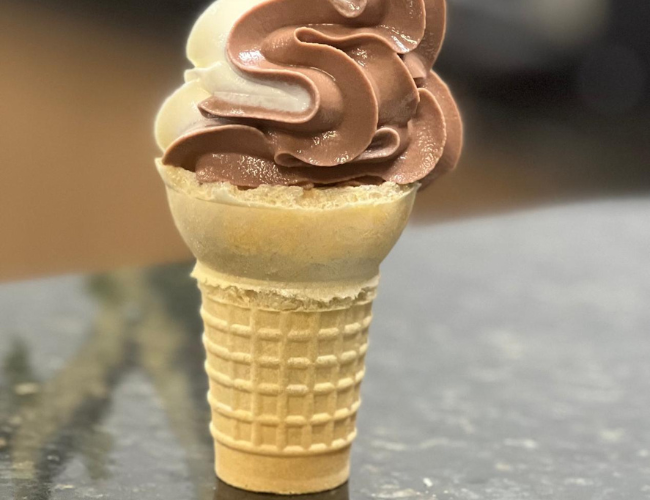 soft serve ice cream